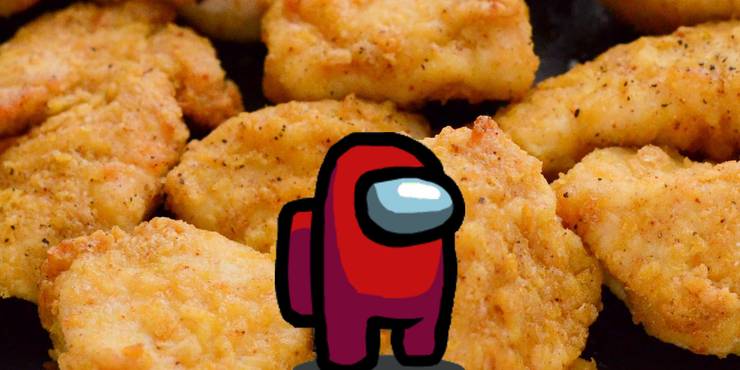 Among Us Chicken Nugget Sells For $100000 Among Us Chicken Nugget Sells For $100000